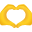 心形手形表情符号 icon