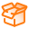 Caja abierta entregada icon