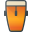 externe-conga-musikinstrumente-diese-symbole-lineal-farbe-diese-symbole icon