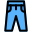 Jeans with a thick fabric not easy to clean in normal machine icon