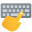 нажатие клавиши icon