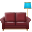 sofá y lámpara icon