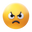 怒った顔のアイコン icon