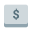 Dollar key icon