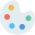 paint palette icon