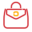 Borsa rossa icon