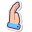 Hand Side View icon