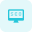 Seo enhancement of web content on desktop computer icon