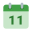 日历第 11 周 icon