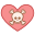 calavera-corazon icon