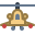 Helicóptero militar icon