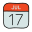 calendario-de-manzana icon