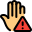 Hand Warning icon