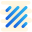 Lignes diagonales icon