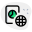 Global Axis of Pie chart sales data record file icon