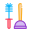 Brush and Plunger icon