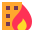 Building on Fire icon