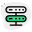 Server network and switches for the multiple users icon