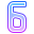 숫자-6 icon