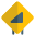 丘陵地区交通阴影塔尔维沃外部高地形道路信号 icon