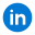 LinkedIn 圆圈 icon