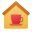 edificio del caffè icon