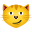 Gato con sonrisa irónica icon