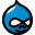 Drupal for developers and build the open web icon