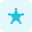 distintivo-de-estrela-de-xarife-externo-com-círculo-ao-redor-emblemas-trítono-tal-revivo icon