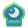 Leichter Regen Nacht icon