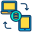 Transfer Data icon