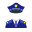 Polizeiuniform icon