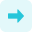 Forward arrow button icon