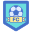 外部足球俱乐部足球 Flaticons 线性颜色平面图标 icon