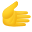 emoji della mano destra icon