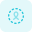 Cancer awareness programme with a ribbon logotype isolated on a white background icon