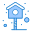 casa-para-pájaros-externa-camping-flatarticons-blue-flatarticons icon