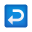 emoji con curvatura a destra e sinistra icon
