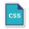 Ficheiro CSS icon