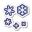 Tempête de neige icon