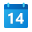 Kalender 14 icon