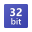 32-bit icon