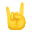 emoji de sinal dos chifres icon