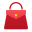 Sac à main rouge icon