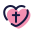 cruz del corazon icon