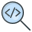 Search Code icon