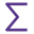 Symbol sigma, a greek alphabet used as sum of series icon