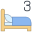 Three Beds icon