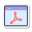 Fenêtre PDF icon