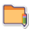 Editar pasta icon